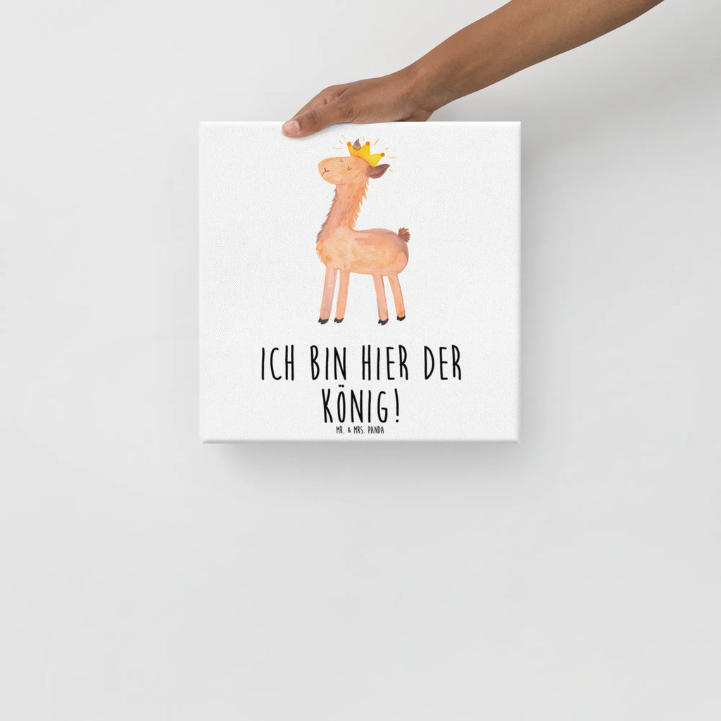 Canvas picture lama king Kunstdruck, Leinwand, Lama, Alpaka, Vorgesetzter, Königin, Abitur, Kollegin, Papa, Abi, Lamas, Freundin, Chef, Büro Kollege, König, Mama