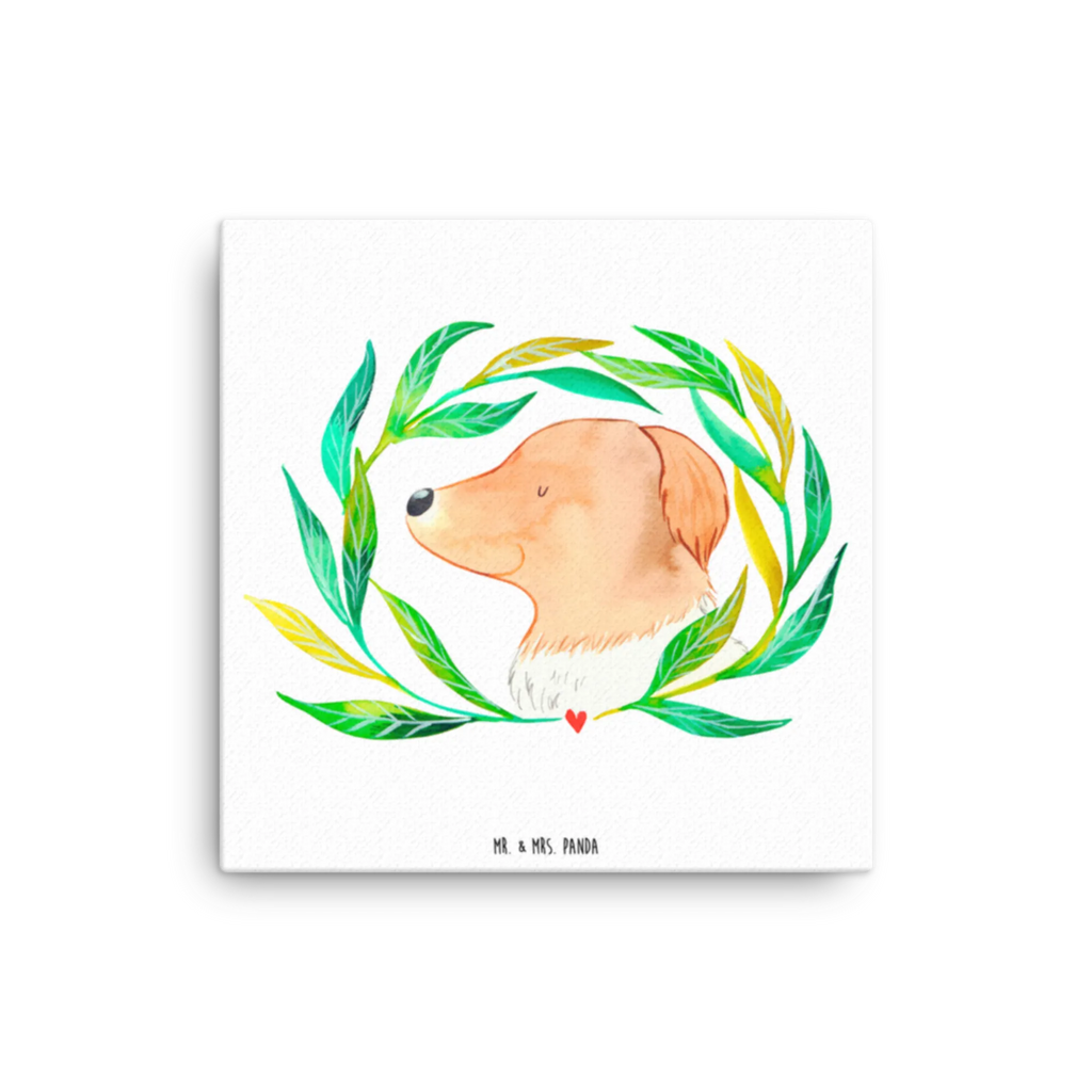 Canvas picture Dog Flower Kunstdruck, Leinwand, Hunderasse, Hundebesitzer, Sprüche, Hundemotiv, Haustier, Tierliebhaber, Hund, Ranke, Therapie, Selbsttherapie, Hundeglück, Hunde, Hundeliebe