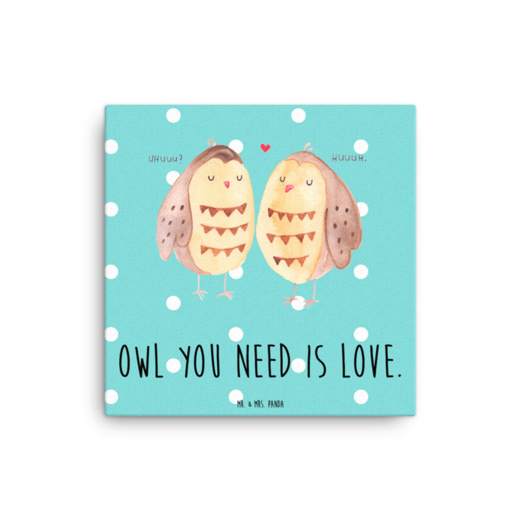 Canvas picture owls Love Leinwand, Kunstdruck, Eule, Freund, Freundin Geschenk, Liebe Spruch, Owl, All You Need Is Love, Liebe, Hochzeit Spruch, Eule Deko, Wortspiel Lustig