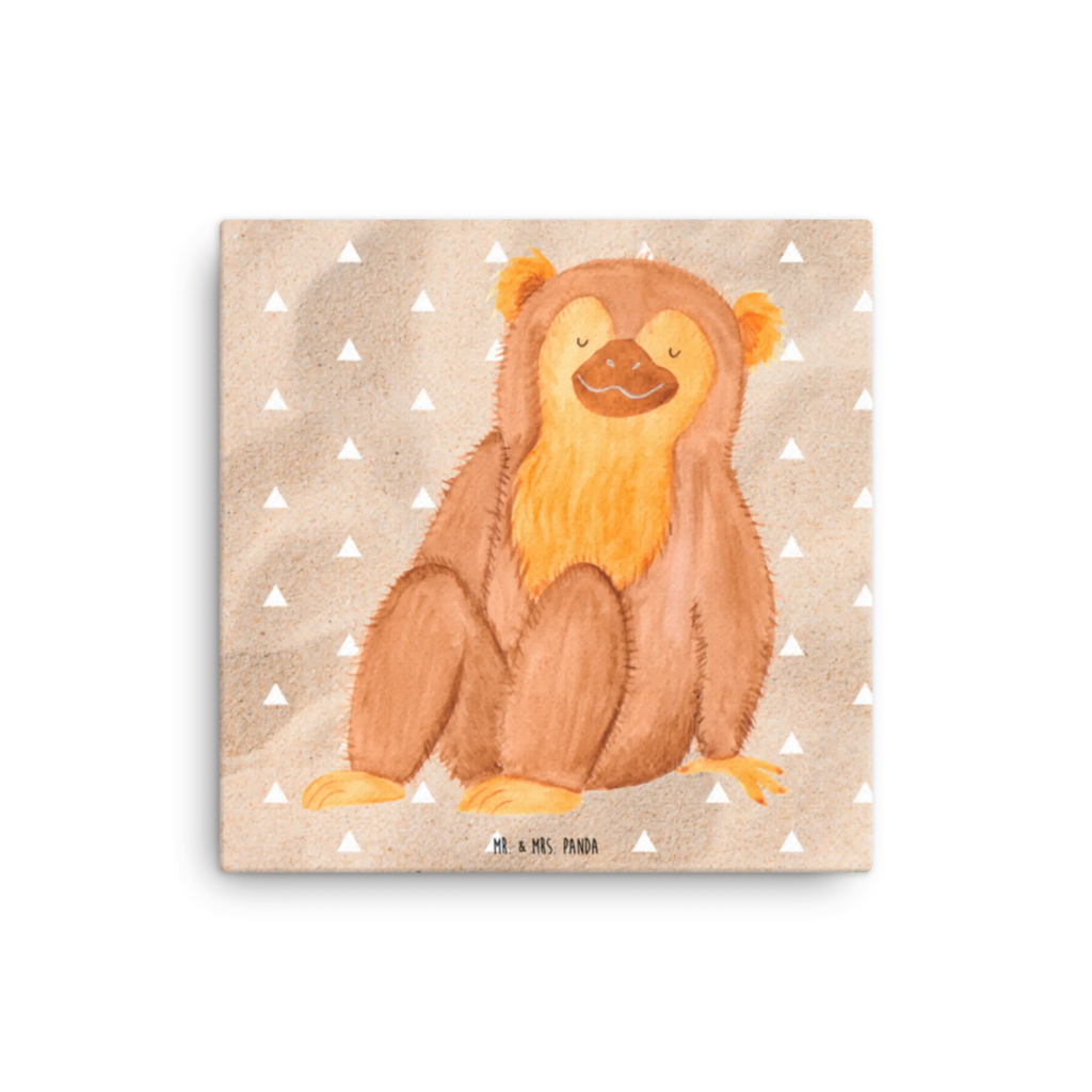 Canvas picture Monkey Kunstdruck, Leinwand, Wildtiere, Afrika, Äffchen, Selbstbewusstsein, Liebe, Selbstliebe, Motivation, Selfcare, Affe, Respekt, Selbstachtung, Affen