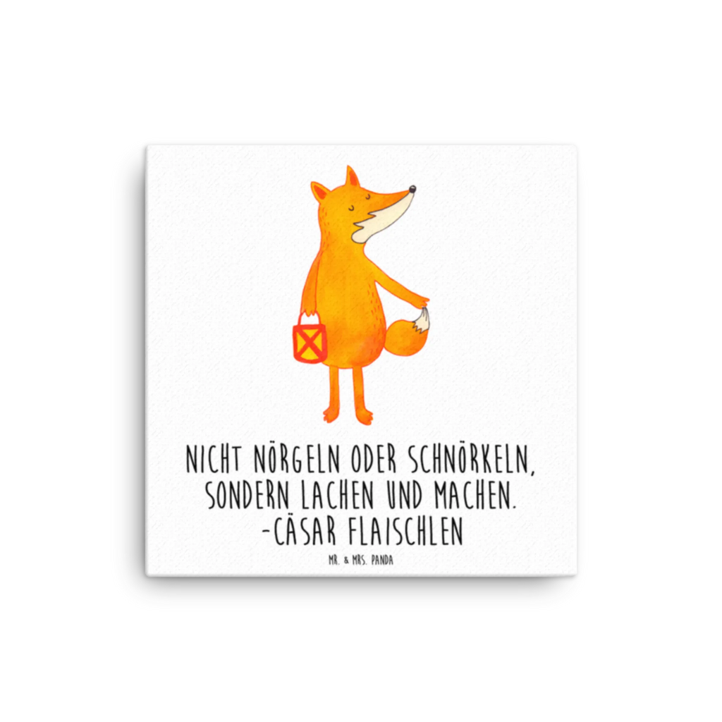 Canvas picture Fox Lantern Kunstdruck, Leinwand, Fuchs, Liebeskummer Spruch, Laternenumzug, Laterne, Aufmuntern, Füchse, Sankt Martin, Spruch Trösten, Cäsar Otto Hugo Flaischlen