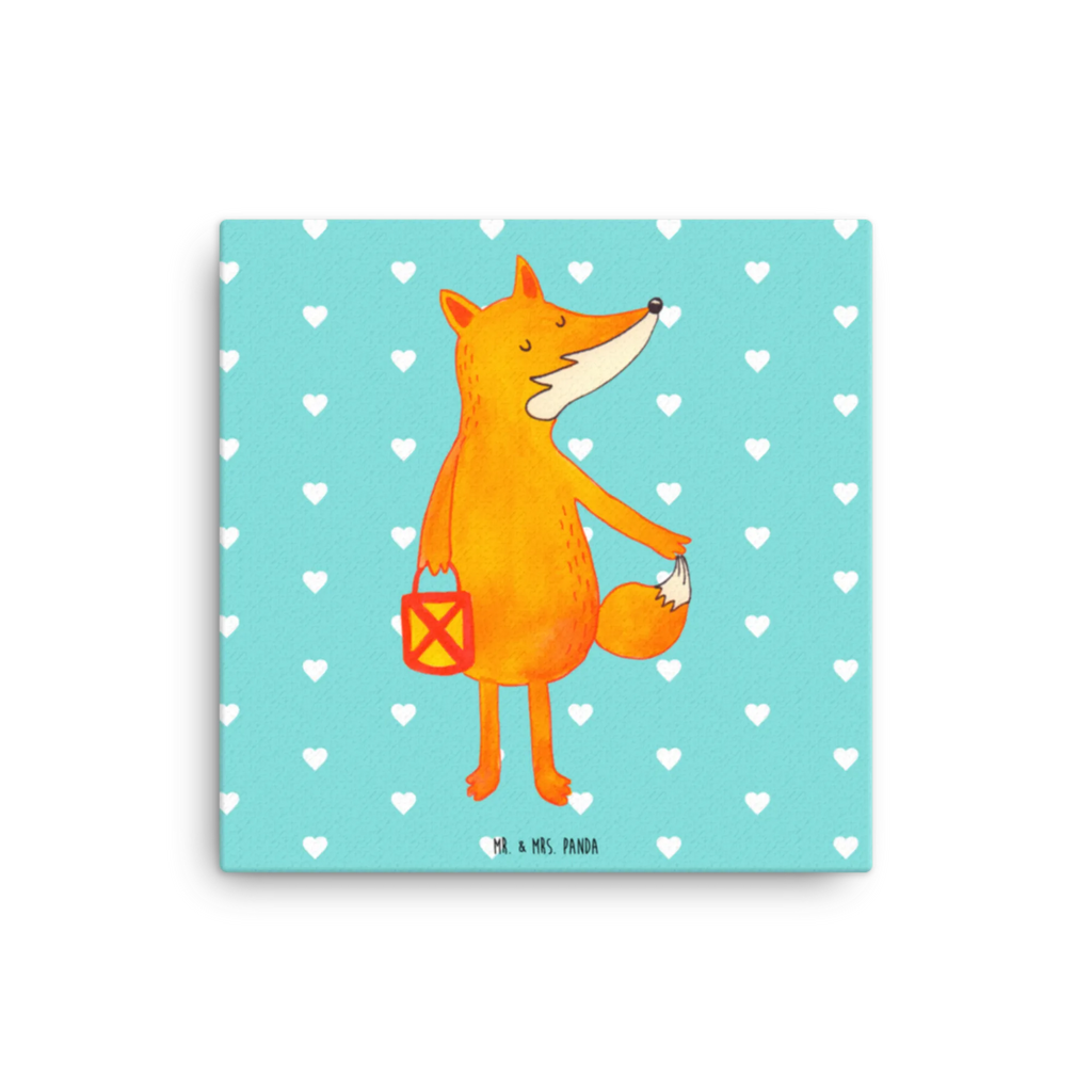 Canvas picture Fox Lantern Kunstdruck, Leinwand, Fuchs, Liebeskummer Spruch, Laternenumzug, Laterne, Aufmuntern, Füchse, Sankt Martin, Spruch Trösten, Cäsar Otto Hugo Flaischlen
