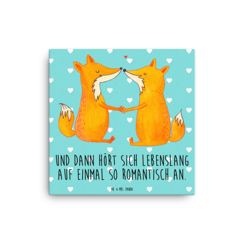 Canvas picture foxes Love Kunstdruck, Leinwand, Fuchs, Liebesbeweis, Freundin, Paar, Verlobte, Liebe, Füchse, Freund, Ehefrau, Partner, Ehe, Fox, Ehemann, Liebespaar
