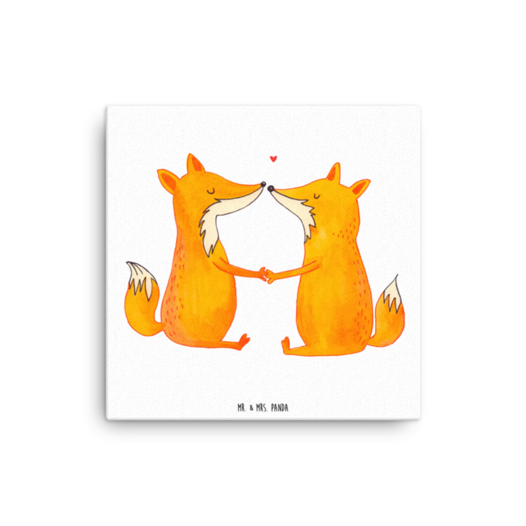 Canvas picture foxes Love Kunstdruck, Leinwand, Fuchs, Liebesbeweis, Freundin, Paar, Verlobte, Liebe, Füchse, Freund, Ehefrau, Partner, Ehe, Fox, Ehemann, Liebespaar