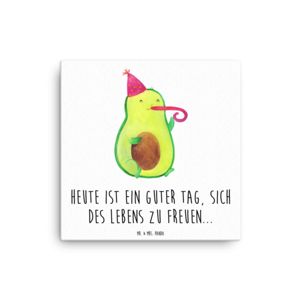 Leinwand Bild Avocado Partyhupe Wanddeko, Bild, Leinwand, Dekoration, Kunstdruck, Avocado, Veggie, Vegan, Gesund, Feierlichkeit, Party, Tröte, Gute Laune, Geburtstag, Fete, Feier