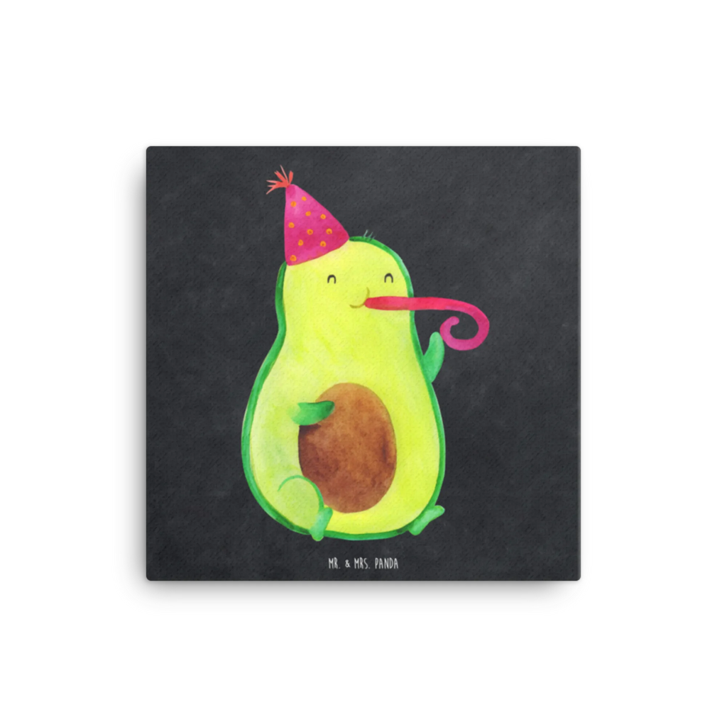 Leinwand Bild Avocado Partyhupe Wanddeko, Bild, Leinwand, Dekoration, Kunstdruck, Avocado, Veggie, Vegan, Gesund, Feierlichkeit, Party, Tröte, Gute Laune, Geburtstag, Fete, Feier