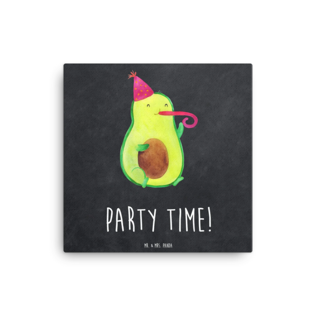 Canvas picture avocado party time Dekoration, Wanddeko, Bild, Leinwand, Kunstdruck, Avocado, Veggie, Vegan, Gesund