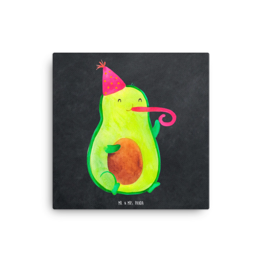 Canvas picture avocado party time Dekoration, Wanddeko, Bild, Leinwand, Kunstdruck, Avocado, Veggie, Vegan, Gesund