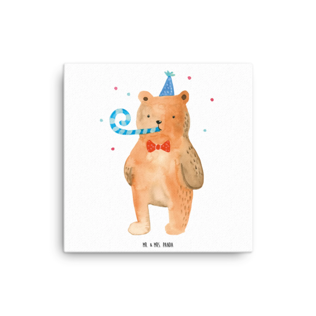 Leinwand Bild Bär Geburtstag Leinwand, Kunstdruck, Teddybär, Teddy, Bär, Geburtstag, Alles Gute, Glückwunsch, Happy Birthday