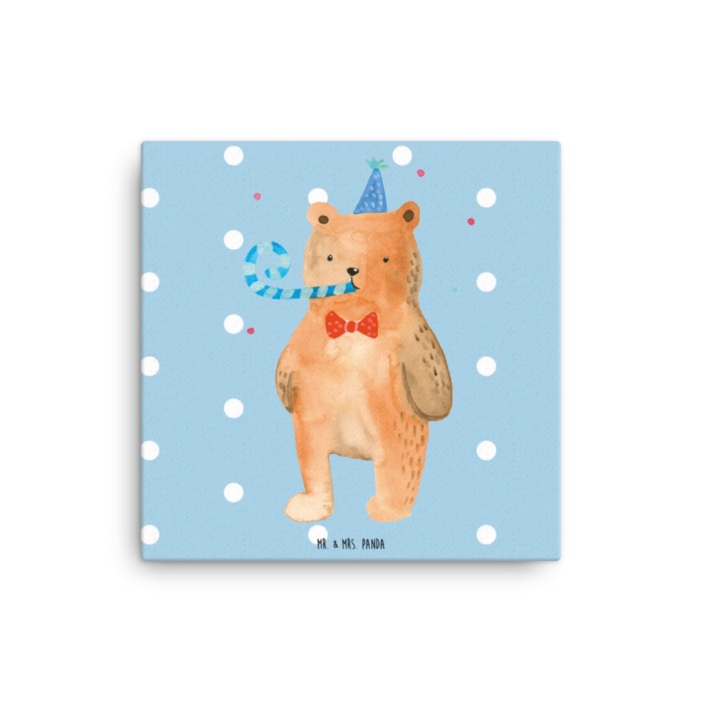 Leinwand Bild Bär Geburtstag Leinwand, Kunstdruck, Teddybär, Teddy, Bär, Geburtstag, Alles Gute, Glückwunsch, Happy Birthday