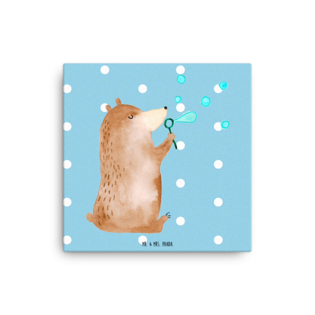 Canvas picture bear soap bubbles Leinwand, Kunstdruck, Teddybär, Teddy, Bär, Seifenblasen Bär Lustig Sein Glücklich Traurig Happy