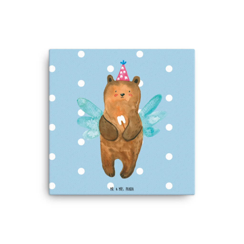 Canvas picture bear tooth fairy Kunstdruck, Leinwand, Teddybär, Teddy, Bär, Fee, Erster Zahn, Milchzahn, Zahnfee