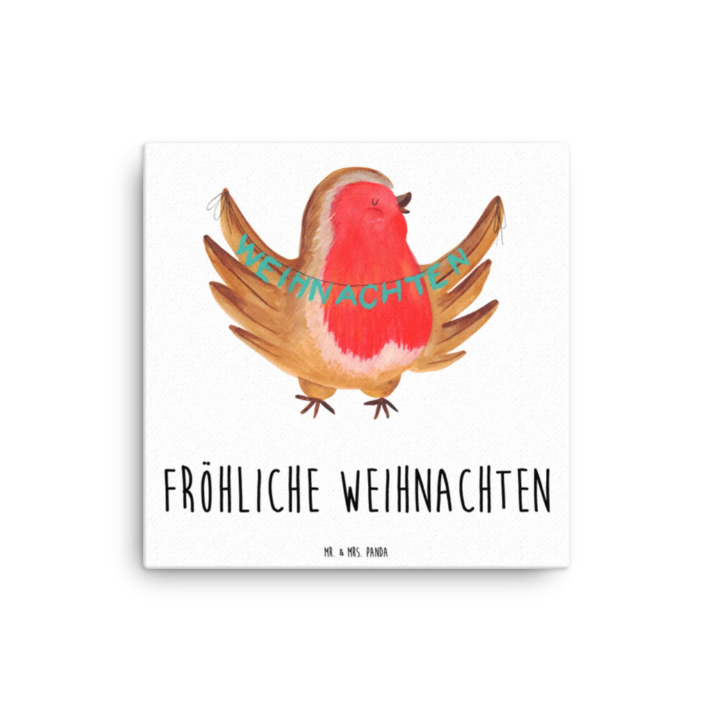 Canvas picture robin Christmas Kunstdruck, Leinwand, Weihnachtsdeko, Winter, Nikolaus, Advent, Heiligabend, Wintermotiv, Weihnachten, Weihnachtsgruß, Weihnachtsmotiv, Vogel, Frohe Weihnachten, Xmas