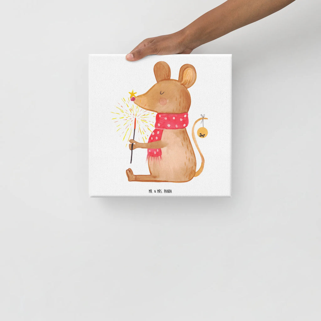 Canvas picture Mouse Christmas Leinwand, Bild, Kunstdruck, Wanddeko, Dekoration, Winter, Weihnachten, Weihnachtsdeko, Nikolaus, Advent, Heiligabend, Wintermotiv, Frohe Weihnachten, Weihnachtsgruß, Weihnachtsmotiv, Maus, Mäuschen, Weihnachtswunder