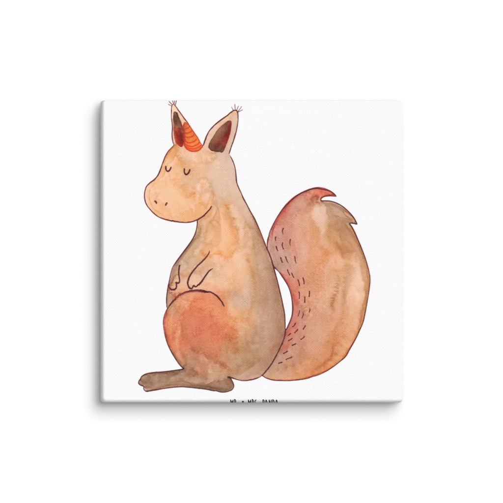 Canvas picture unicorn Believe Leinwand, Bild, Kunstdruck, Wanddeko, Dekoration, Einhorn, Einhörner, Einhorn Deko, Unicorn, Einhörnchen, Eichhörnchen, Eichhorn