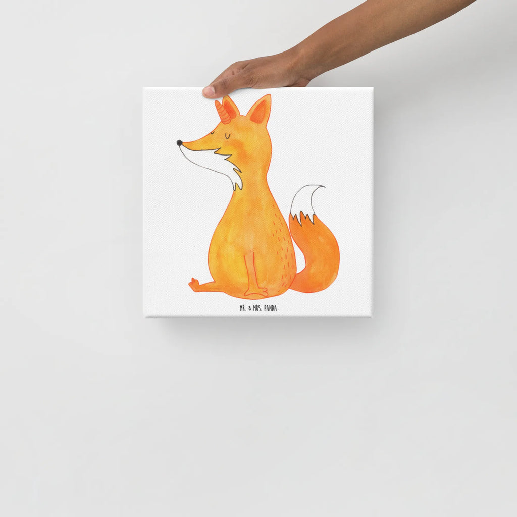 Leinwand Bild Fuchshörnchen Leinwand, Bild, Kunstdruck, Wanddeko, Dekoration, Einhorn, Einhörner, Einhorn Deko, Unicorn, Fuchs, Unicorns, Fuchshörnchen, Fuchshorn, Foxycorn, Füchse