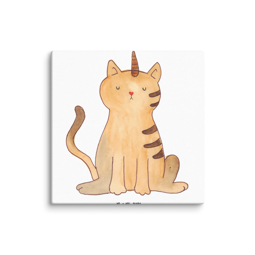 Canvas picture unicorn Cat Leinwand, Bild, Kunstdruck, Wanddeko, Dekoration, Einhorn, Einhörner, Einhorn Deko, Unicorn, Katzer, Mieze, Regenbogen, Glitzer, Einhornpower, Erwachsenwerden, Katze, Katzenhorn, Einhornkatze, Kittyhorn