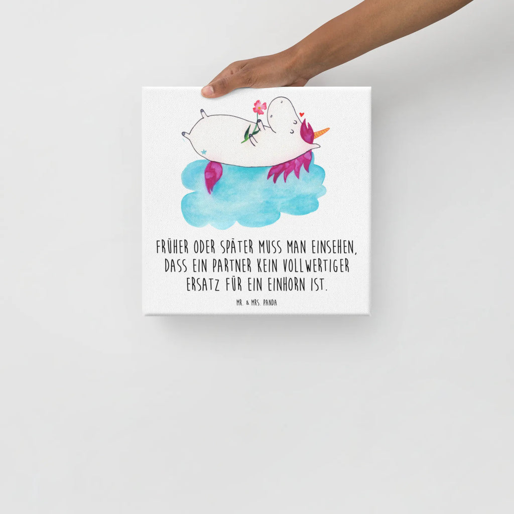 Canvas picture unicorn In love Leinwand, Kunstdruck, Unicorn, Einhorn, Einhorn Deko, Einhörner, Liebe, Freundin, Liebesbeweis, Wolke, Verliebt