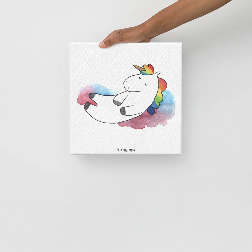 Leinwand Bild Einhorn Wolke 7 Leinwand, Kunstdruck, Unicorn, Einhorn, Einhorn Deko, Einhörner, Lustig, Menschen, Lächeln, Geschenk, Glaube, Verliebt, Witzig, Realität