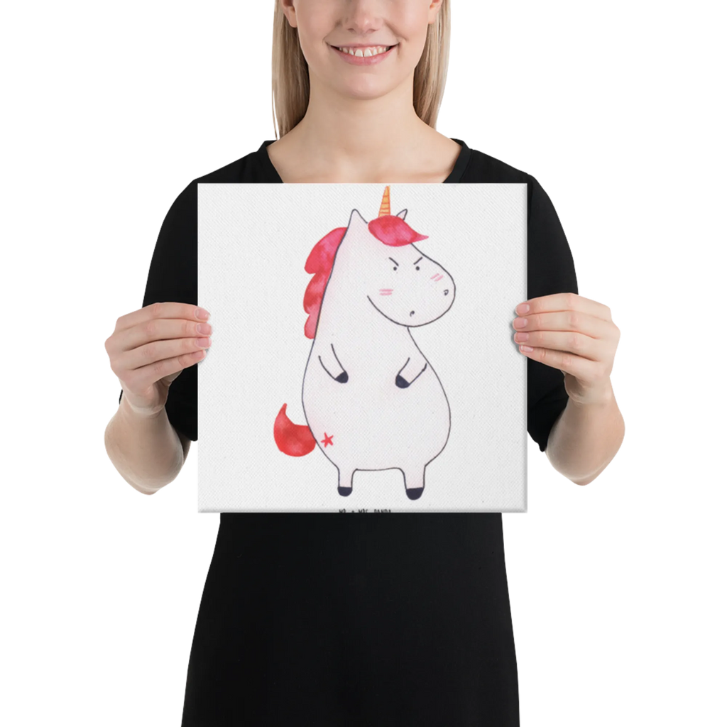 Canvas picture unicorn Fury Leinwand, Kunstdruck, Unicorn, Einhorn, Einhorn Deko, Einhörner, Büro, Realität, Lustig, Dumme Fragen, Geschenk, Ansage, Spaß, Lustlos, Arbeit, wütend, Nein