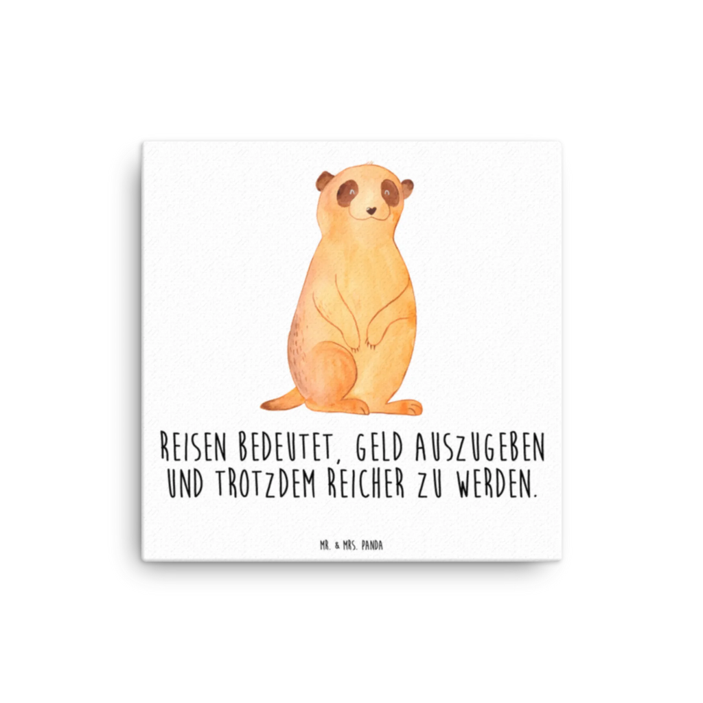 Canvas picture Meerkat Leinwand, Kunstdruck, Wildtiere, Afrika, Roadtrip, Erdmännchen, Traveling, Weltreise, Reisen, Afrikareise, Spruch