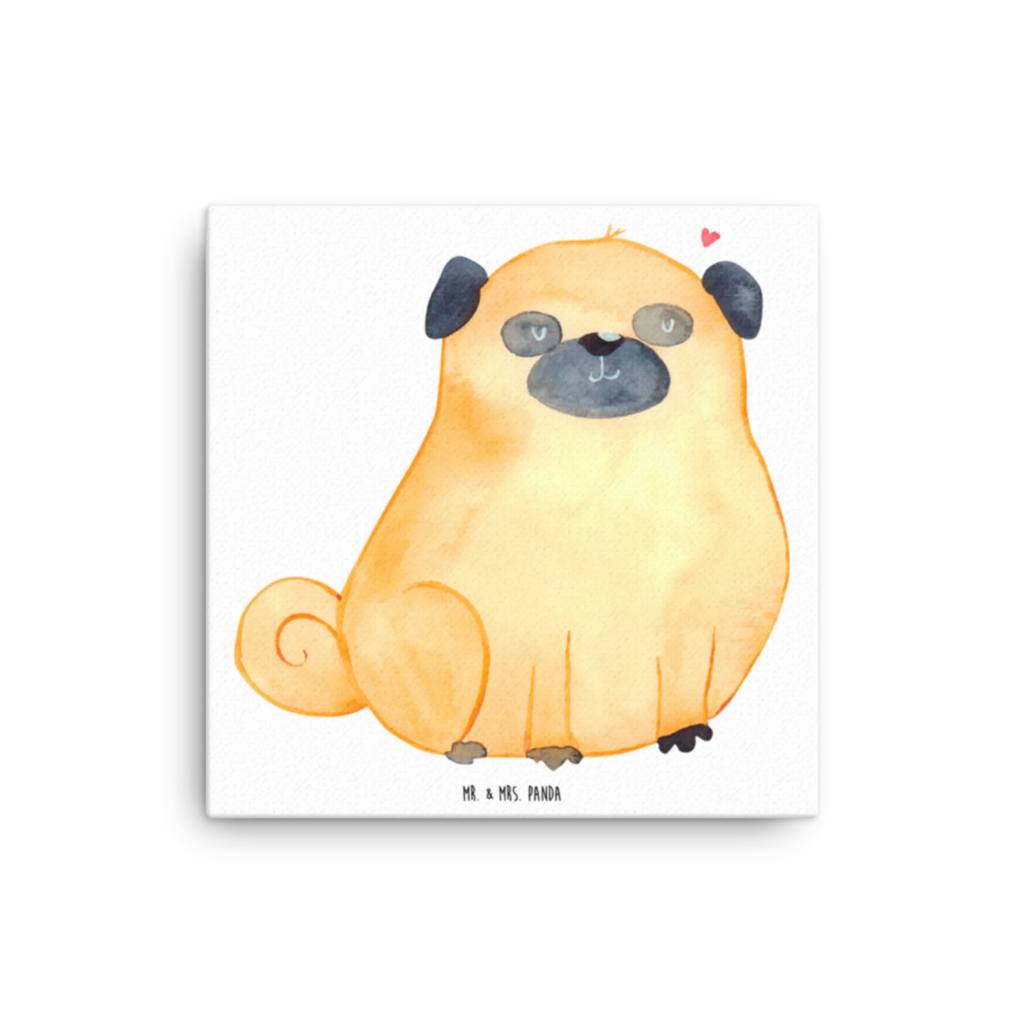 Canvas picture Pug Kunstdruck, Leinwand, Hunderasse, Hundebesitzer, Tierliebhaber, Haustier, Sprüche, Hundemotiv, Hund, Mops, Liebe, Hundeliebe