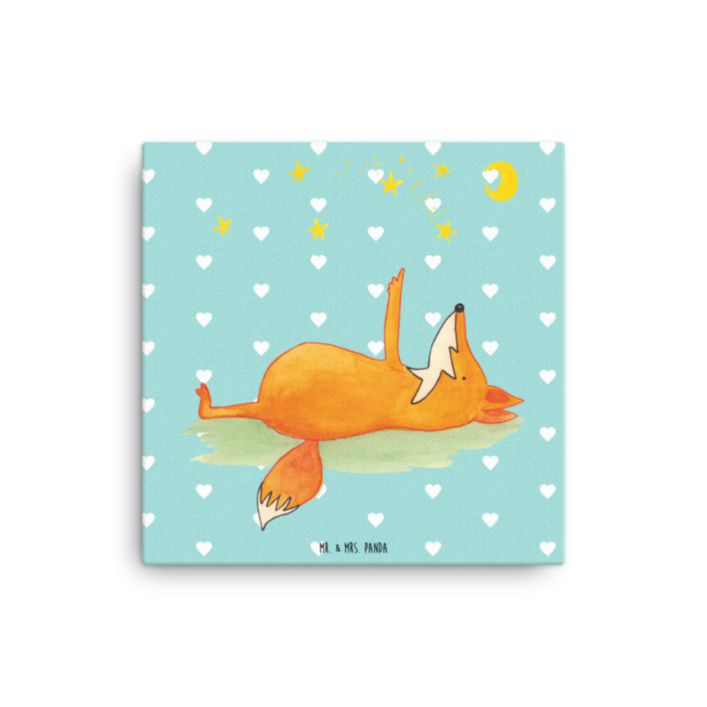 Canvas picture Fox Stars Leinwand, Kunstdruck, Fuchs, Spruch schön, Tröstende Worte, Füchse, Romantik, Always Look On The Bright Side Of Life, Spruch Positiv