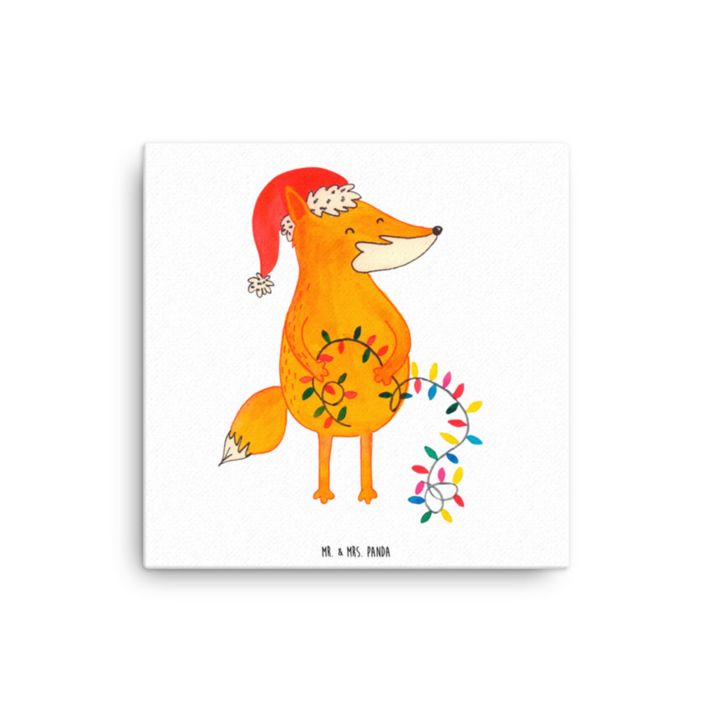 Leinwand Bild Fuchs Weihnachten Kunstdruck, Leinwand, Weihnachtsdeko, Winter, Nikolaus, Advent, Heiligabend, Wintermotiv, Weihnachten, Geschenk Weihnachten, Weihnachtsmann, Weihnachtszeit, Spruch schön, Füchse, Fuchs