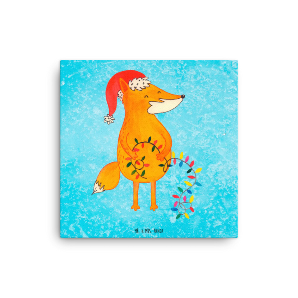 Leinwand Bild Fuchs Weihnachten Kunstdruck, Leinwand, Weihnachtsdeko, Winter, Nikolaus, Advent, Heiligabend, Wintermotiv, Weihnachten, Geschenk Weihnachten, Weihnachtsmann, Weihnachtszeit, Spruch schön, Füchse, Fuchs