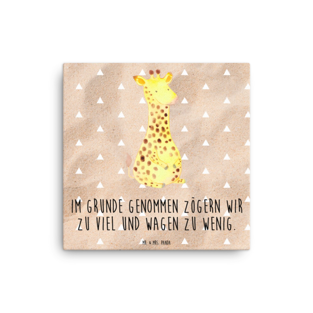 Canvas picture giraffe Satisfied Leinwand, Kunstdruck, Wildtiere, Afrika, Glück, Abenteuer, Zufrieden, Giraffe