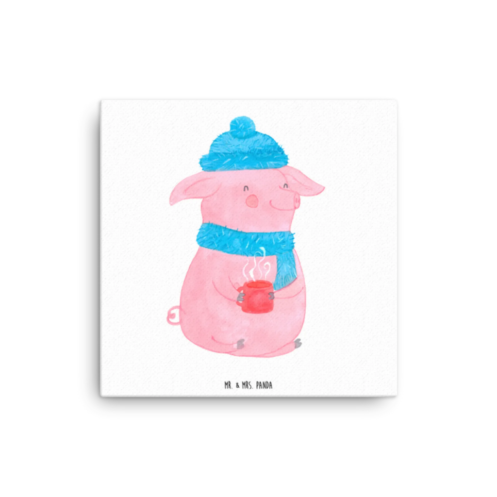 Leinwand Bild Lallelndes Glühschwein Kunstdruck, Leinwand, Wintermotiv, Weihnachten, Advent, Weihnachtsdeko, Winter, Heiligabend, Nikolaus, Weihnachtsmarkt, Glühwein, Betrunken, Spruch