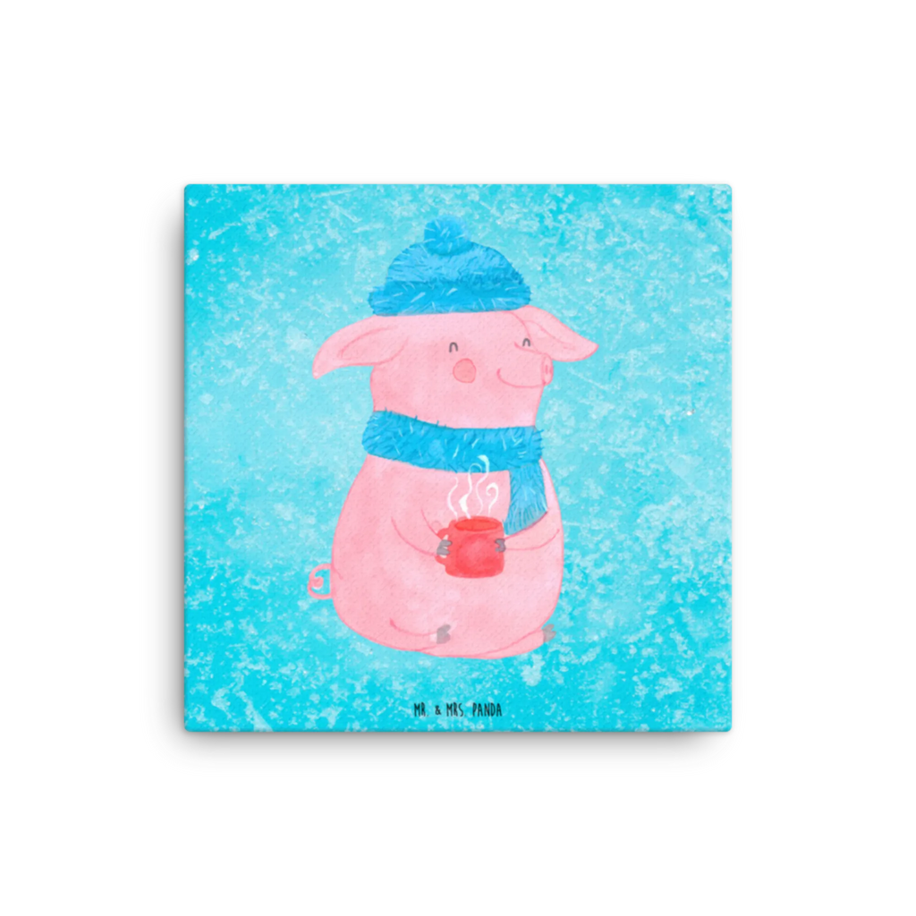 Leinwand Bild Lallelndes Glühschwein Kunstdruck, Leinwand, Wintermotiv, Weihnachten, Advent, Weihnachtsdeko, Winter, Heiligabend, Nikolaus, Weihnachtsmarkt, Glühwein, Betrunken, Spruch