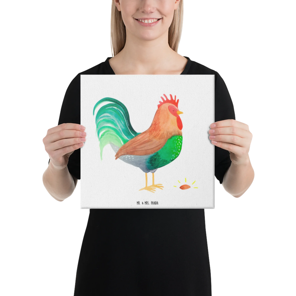 Canvas picture Faucet grain Kunstdruck, Leinwand, Bauernhof, Landwirtin, Hoftiere, Landwirt, Hahn, Eier, Korn, Henne, Natur