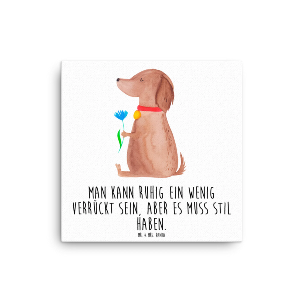 Leinwand Bild Hund Blume Wanddeko, Bild, Dekoration, Leinwand, Kunstdruck, Hund, Hundemotiv, Haustier, Hunderasse, Tierliebhaber, Hundebesitzer, Sprüche, Frauchen, Hunde, Hundeliebe