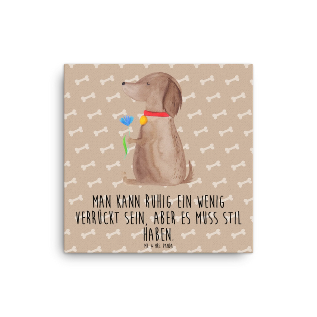 Leinwand Bild Hund Blume Wanddeko, Bild, Dekoration, Leinwand, Kunstdruck, Hund, Hundemotiv, Haustier, Hunderasse, Tierliebhaber, Hundebesitzer, Sprüche, Frauchen, Hunde, Hundeliebe
