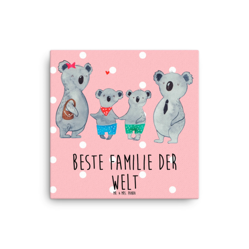 Leinwand Bild Koala Familie zwei Kunstdruck, Leinwand, Vatertag, Schwester, Muttertag, Bruder, Papa, Mama, Oma, Opa, Familie, Beste Familie, Koalafamilie, Lieblingsfamilie, Koala, Familienleben, Familienzeit, Koalabär