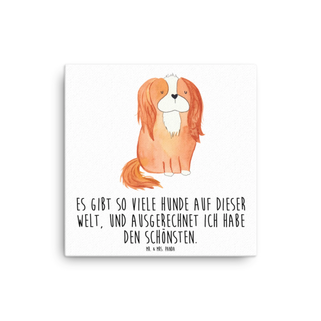 Canvas picture Dog Cavalier King Charles Spaniel Leinwand, Kunstdruck, Hunderasse, Hundebesitzer, Tierliebhaber, Haustier, Sprüche, Hundemotiv, Hund, Cockerspaniel, Spruch, Schönster Hund, Spaniel, Cavalier King Charles Spaniel