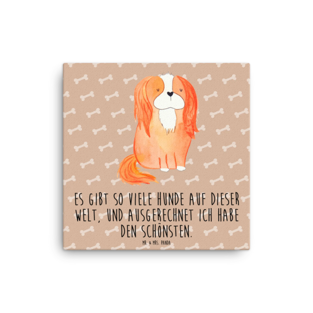 Canvas picture Dog Cavalier King Charles Spaniel Leinwand, Kunstdruck, Hunderasse, Hundebesitzer, Tierliebhaber, Haustier, Sprüche, Hundemotiv, Hund, Cockerspaniel, Spruch, Schönster Hund, Spaniel, Cavalier King Charles Spaniel