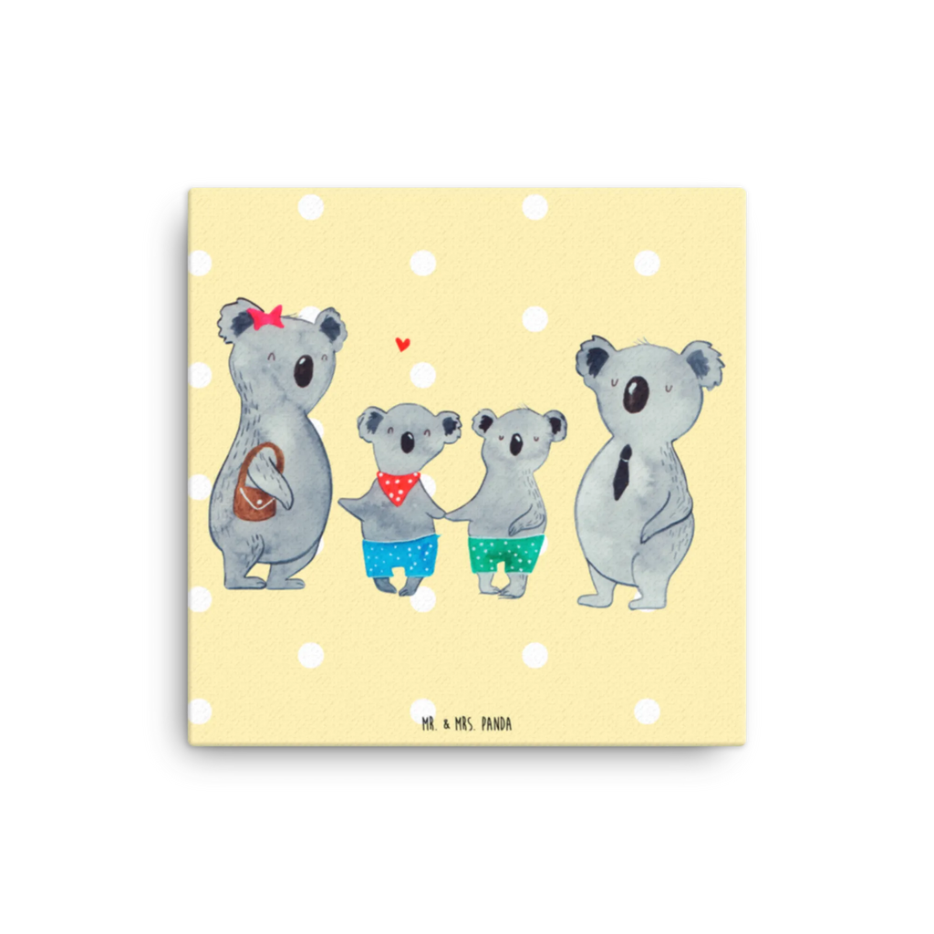 Leinwand Bild Koala Familie zwei Kunstdruck, Leinwand, Vatertag, Schwester, Muttertag, Bruder, Papa, Mama, Oma, Opa, Familie, Beste Familie, Koalafamilie, Lieblingsfamilie, Koala, Familienleben, Familienzeit, Koalabär