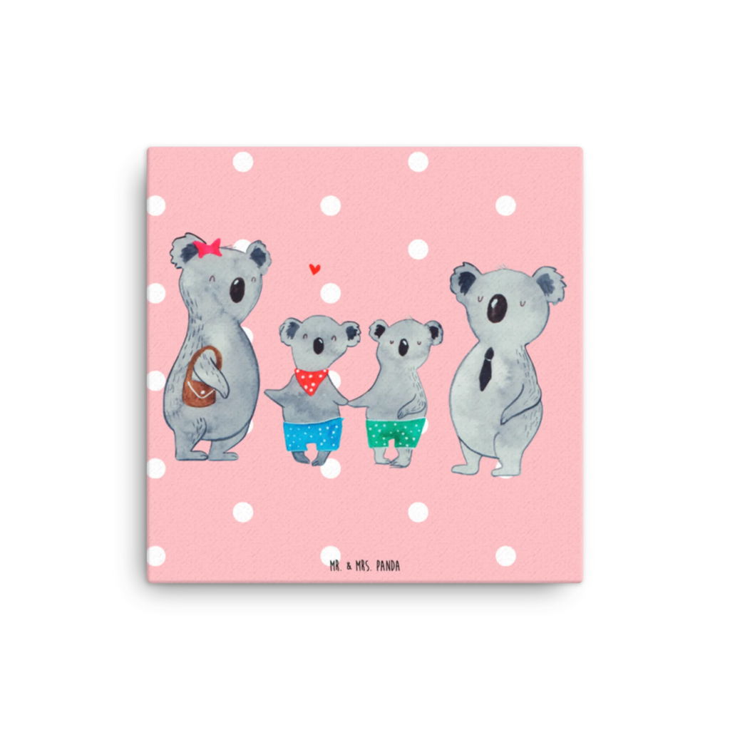 Leinwand Bild Koala Familie zwei Kunstdruck, Leinwand, Vatertag, Schwester, Muttertag, Bruder, Papa, Mama, Oma, Opa, Familie, Beste Familie, Koalafamilie, Lieblingsfamilie, Koala, Familienleben, Familienzeit, Koalabär
