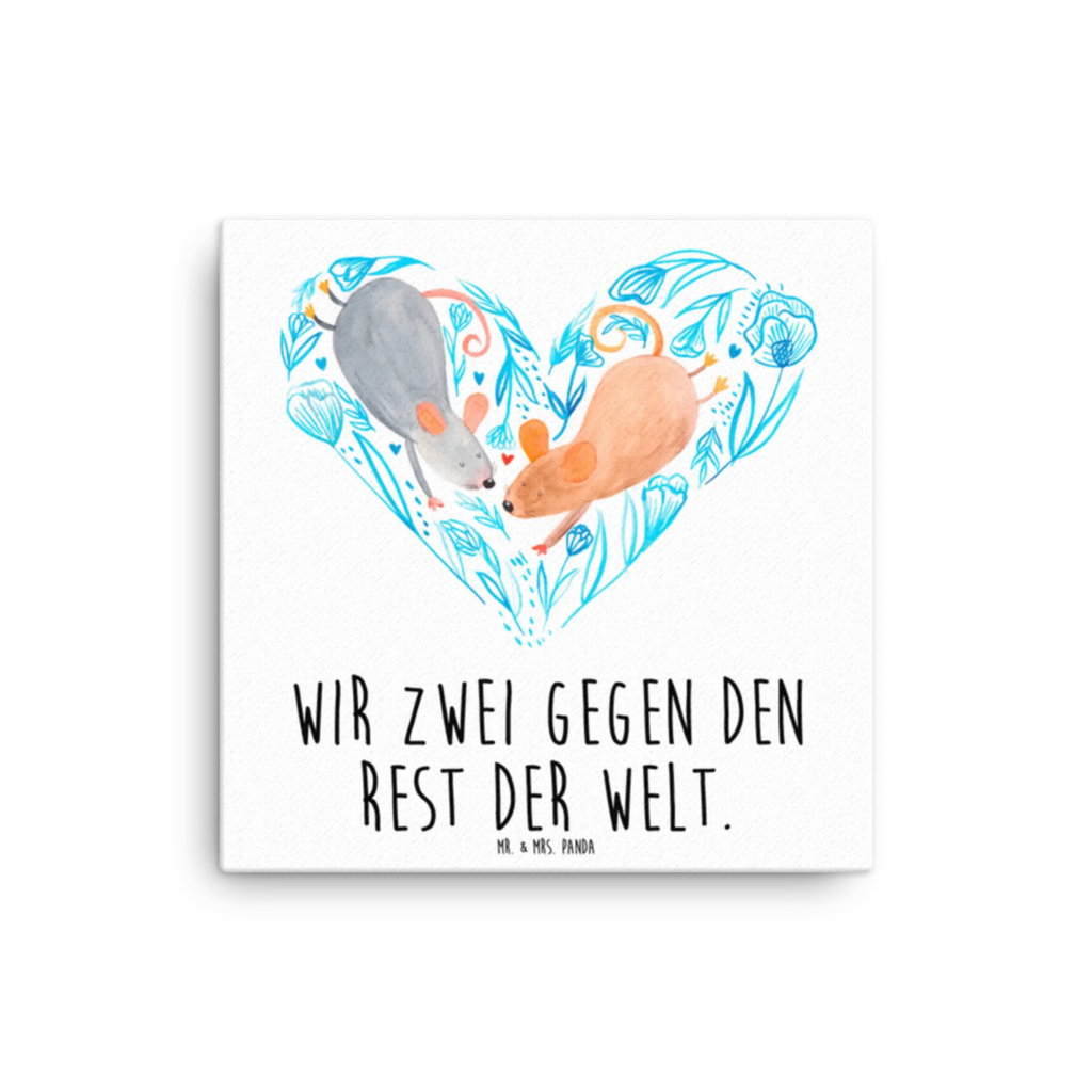 Canvas picture Mice heart Leinwand, Kunstdruck, Freund, Liebe, Heiraten, Jahrestag, Heiratsantrag, Liebesgeschenk, Hocheitstag, Verlobung, Partner, Freundin, Ehemann, Ehefrau, Geschenk für Zwei, Gemeinsamkeit, Liebesbotschaft, Lieblingsmensch, Maus, Hochzeit, Mäuse, Love, Liebesbeweis