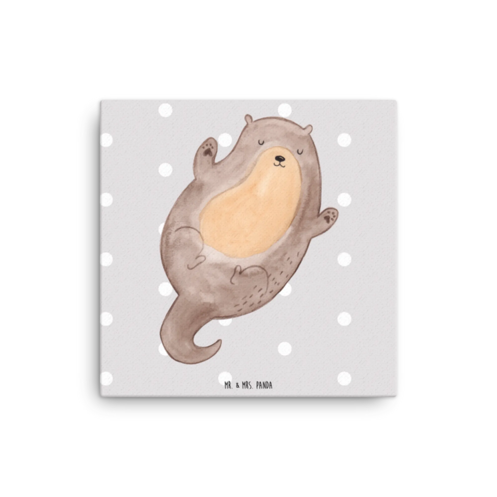 Canvas picture otter Embrace Leinwand, Kunstdruck, Otter, Seeotter, Fischotter, Otter Seeotter See Otter