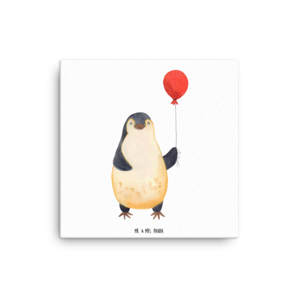Canvas picture Penguin balloon Leinwand, Kunstdruck, Pinguin, Glück, Liebe, Geschenk Freundin, Motivation, Beste Freundin, Lebenslust, Neues Leben, Geschenkidee, Luftballon, Neustart, Pinguine, Tagträume