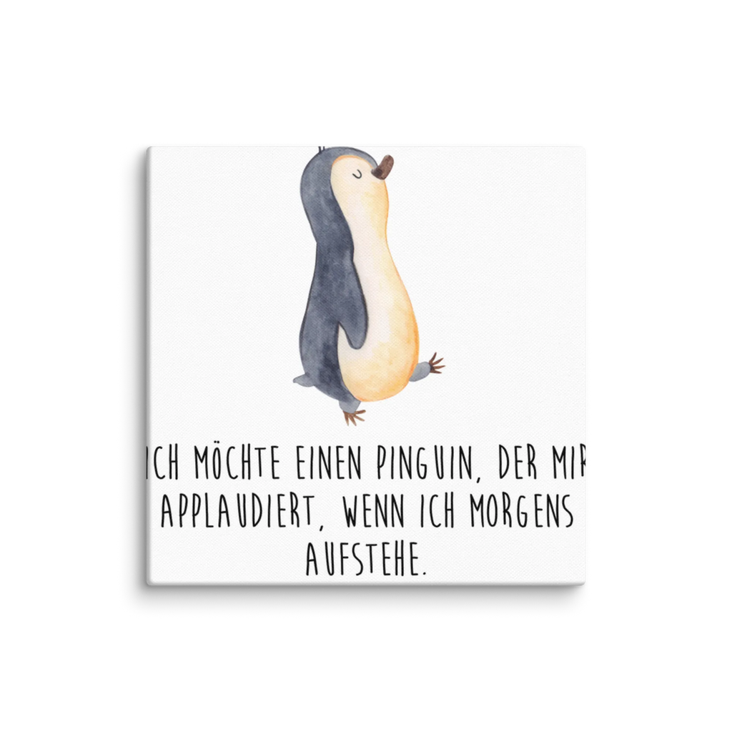 Canvas picture Penguin march Bild, Wanddeko, Dekoration, Kunstdruck, Leinwand, Pinguin, Familie, Frühaufsteher, Schwester, Bruder, Pinguine, Langschläfer
