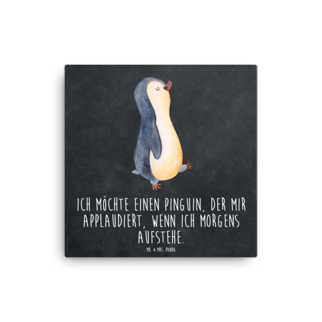 Canvas picture Penguin march Bild, Wanddeko, Dekoration, Kunstdruck, Leinwand, Pinguin, Familie, Frühaufsteher, Schwester, Bruder, Pinguine, Langschläfer