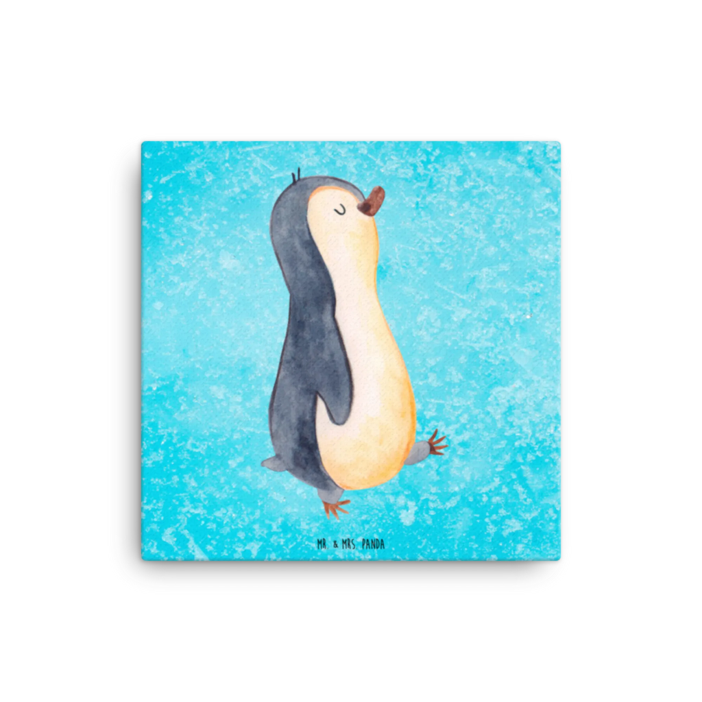 Canvas picture Penguin march Bild, Wanddeko, Dekoration, Kunstdruck, Leinwand, Pinguin, Familie, Frühaufsteher, Schwester, Bruder, Pinguine, Langschläfer