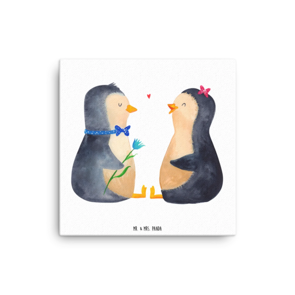Leinwand Bild Pinguin Pärchen Kunstdruck, Leinwand, Pinguin, Pinguine, Hochzeit, Große Liebe, Liebesgeschenk, Verlobung, Hochzeitstag, Liebespaar, Jahrestag, Liebe, Traumpaar, Hochzeitsgeschenk, Liebesbeweis