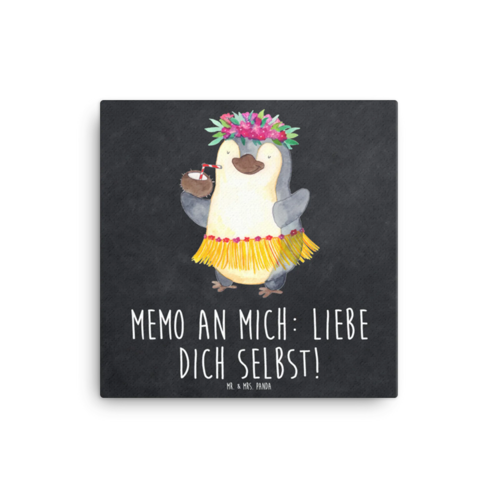 Leinwand Bild Pinguin Kokosnuss Kunstdruck, Leinwand, Pinguin, Hawaii, Aloha, Urlaub, Kokosnuss, Pinguine