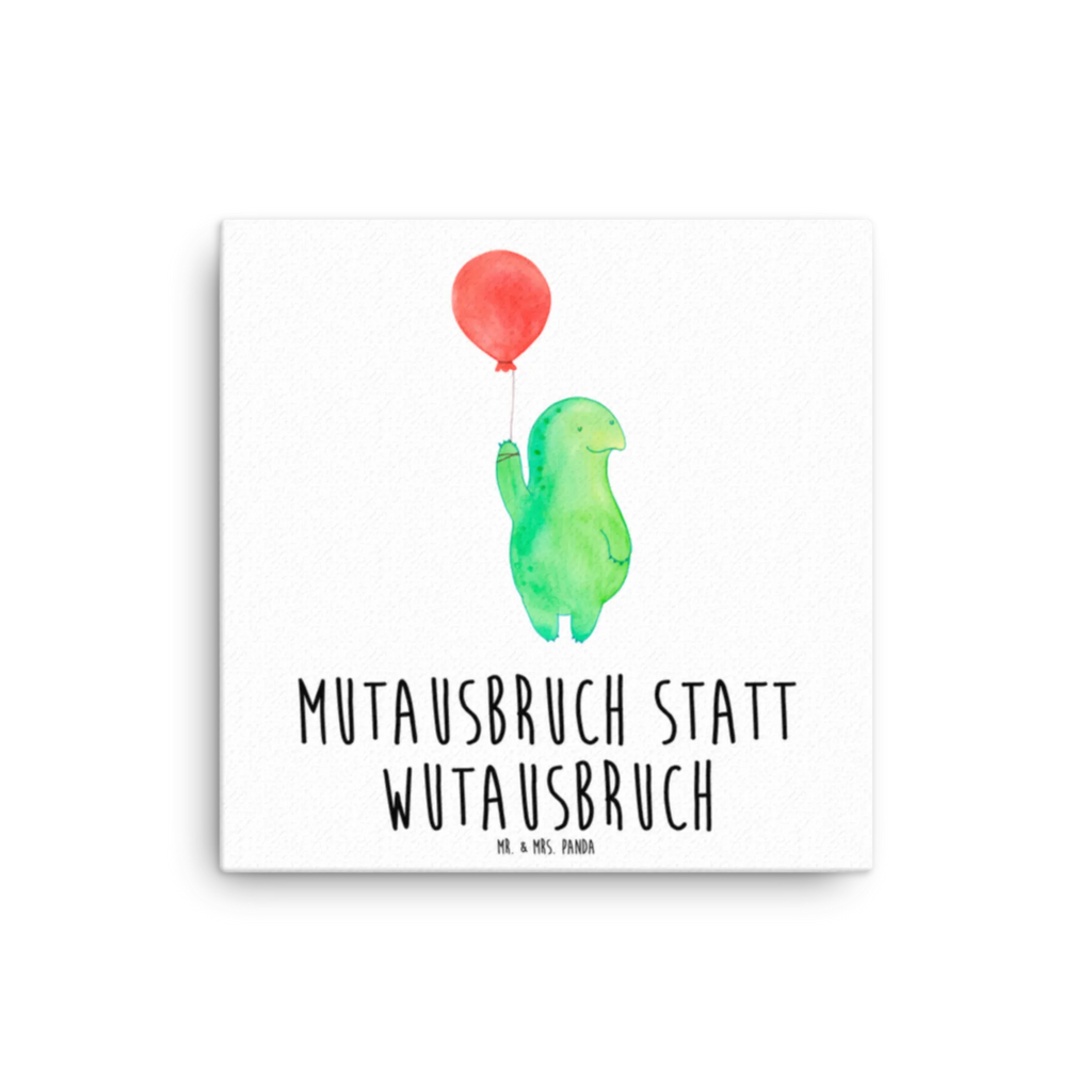 Canvas picture tortoise balloon Kunstdruck, Leinwand, Schildkröte, Mutausbruch, Schildkröten, Motivation, Motivationsspruch