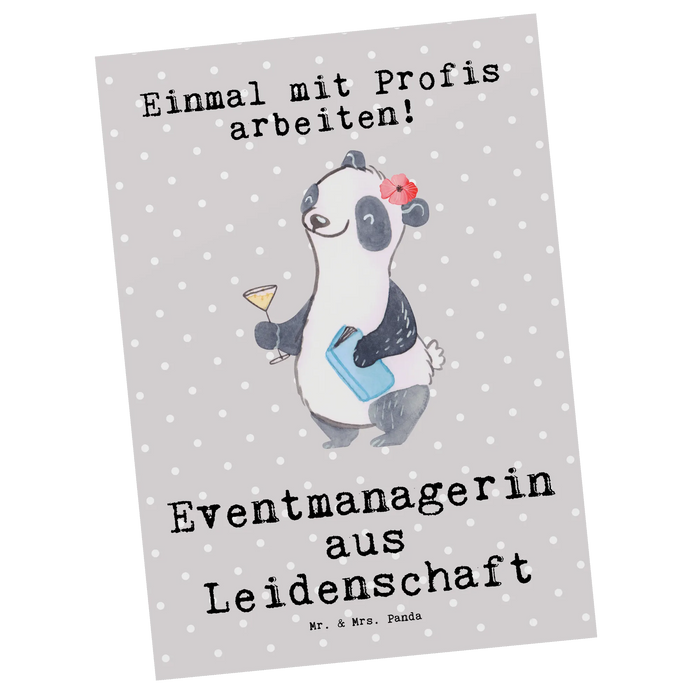 Postcard Event Manager passion